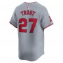 Mike Trout Los Angeles Angels Nike Away Limited Player Jersey - Gray