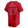 Mike Trout Los Angeles Angels Nike Alternate Limited Player Jersey – Red