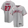 Mike Trout Los Angeles Angels Nike Road Replica Player Name Jersey - Silver