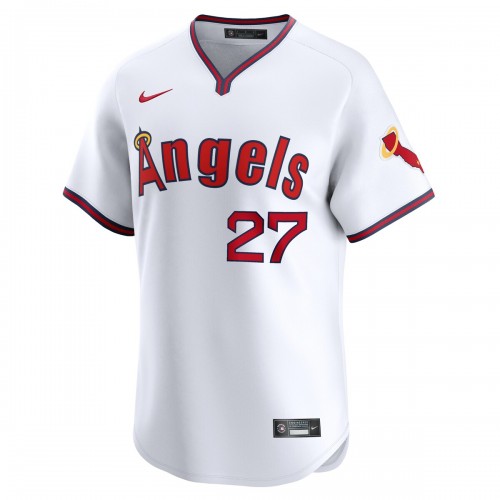 Mike Trout Los Angeles Angels Nike Alternate Limited Player Jersey – White