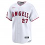 Mike Trout Los Angeles Angels Nike Home Limited Player Jersey - White