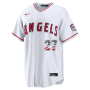 Mike Trout Los Angeles Angels Nike USA 250 Fourth of July Home Stadium Jersey - White