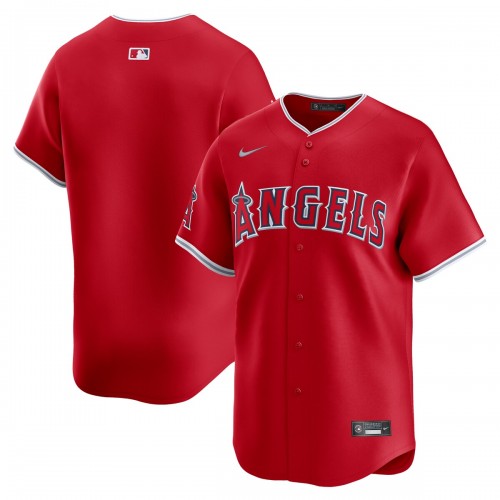 Los Angeles Angels Nike  Alternate Limited Jersey – Red