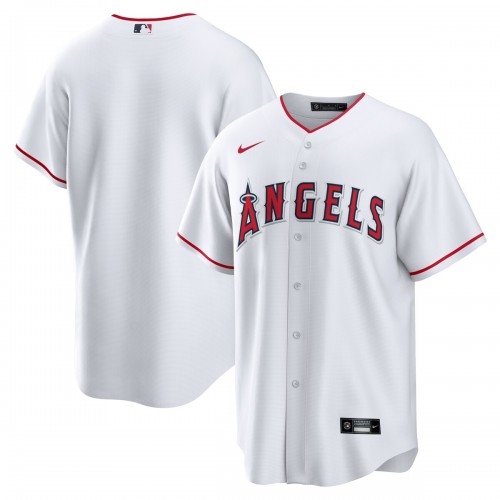 Los Angeles Angels Nike Home Replica Team Jersey - White