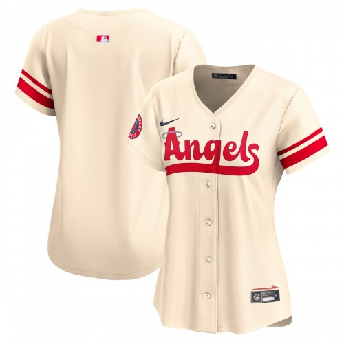 Los Angeles Angels Nike Women's City Connect Limited Jersey - Cream