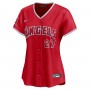 Mike Trout Los Angeles Angels Nike Women's Alternate Limited Player Jersey – Red