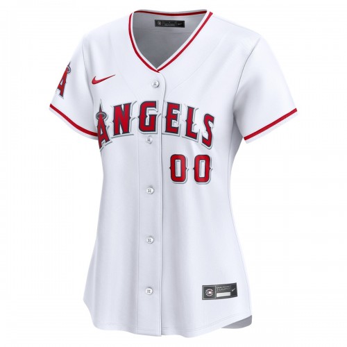 Los Angeles Angels Nike Women's Home Limited Custom Jersey - White