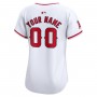 Los Angeles Angels Nike Women's Home Limited Custom Jersey - White