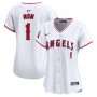 Los Angeles Angels Nike Women's #1 Mom Home Limited Jersey - White