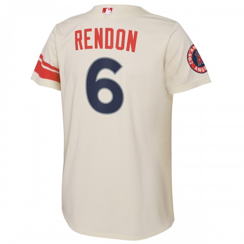 Anthony Rendon Los Angeles Angels Nike Youth 2022 City Connect Replica Player Jersey - Cream