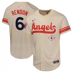 Anthony Rendon Los Angeles Angels Nike Youth City Connect Limited Player Jersey - Cream Anthony Rendon Los Angeles Angels Nike Youth City Connect Limited Player Jersey - Cream