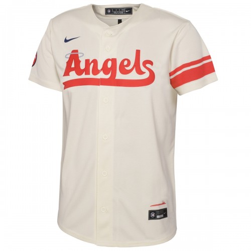 Los Angeles Angels Nike Youth 2022 City Connect Replica Team Jersey - Cream