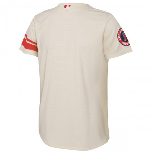 Los Angeles Angels Nike Youth 2022 City Connect Replica Team Jersey - Cream