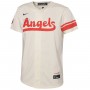 Mike Trout Los Angeles Angels Nike Youth 2022 City Connect Replica Player Jersey - Cream
