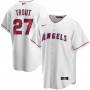 Mike Trout Los Angeles Angels Nike Youth Alternate Replica Player Jersey - White