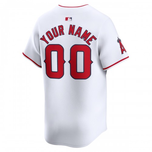 Los Angeles Angels Nike Youth Home Limited Custom Jersey - White