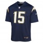 Ladd McConkey Los Angeles Chargers Nike Youth Alternate Super Chargers Game Player Jersey - Navy