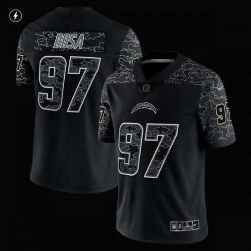 Joey Bosa Los Angeles Chargers Nike RFLCTV Limited Jersey - Black