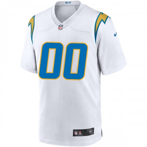 Los Angeles Chargers Nike Custom Game Jersey - White