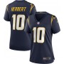 Justin Herbert Los Angeles Chargers Nike Women's Alternate Game Jersey - Navy