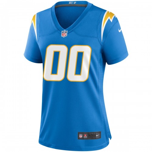 Los Angeles Chargers Nike Women's Custom Game Jersey - Powder Blue