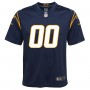 Los Angeles Chargers Nike Youth Alternate Custom Game Jersey - Navy