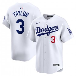 Chris Taylor Los Angeles Dodgers Nike Home Limited Player Jersey - White Chris Taylor Los Angeles Dodgers Nike Home Limited Player Jersey - White