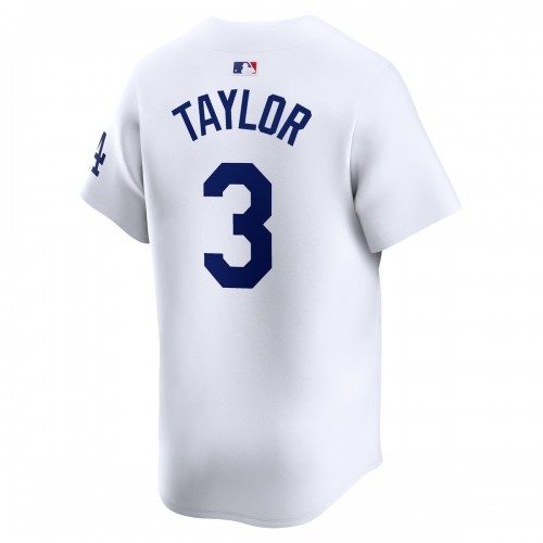 Chris Taylor Los Angeles Dodgers Nike Home Limited Player Jersey - White