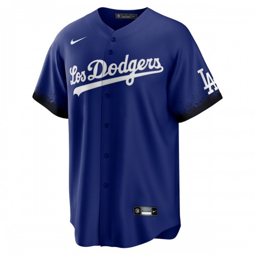 Clayton Kershaw Los Angeles Dodgers Nike 2021 City Connect Replica Player Jersey - Royal