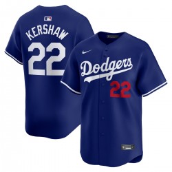 Clayton Kershaw Los Angeles Dodgers Nike Alternate Limited Player Jersey – Royal Clayton Kershaw Los Angeles Dodgers Nike Alternate Limited Player Jersey – Royal