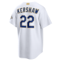 Clayton Kershaw Los Angeles Dodgers Nike 2026 Gold Collection Stadium Jersey - White