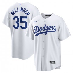 Cody Bellinger Los Angeles Dodgers Nike Home Replica Player Name Jersey - White Cody Bellinger Los Angeles Dodgers Nike Home Replica Player Name Jersey - White