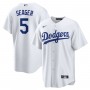 Corey Seager Los Angeles Dodgers Nike Home Replica Player Name Jersey - White