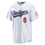 Enrique Hernández Los Angeles Dodgers Nike 2026 Gold Collection Stadium Jersey - White Enrique Hernández Los Angeles Dodgers Nike 2026 Gold Collection Stadium Jersey - White