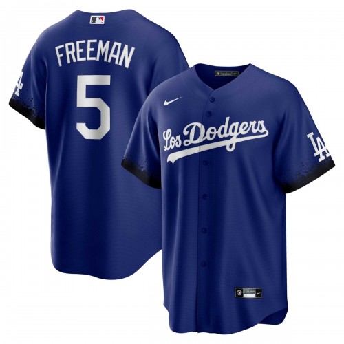 Freddie Freeman Los Angeles Dodgers Nike City Connect Replica Player Jersey - Royal