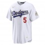 Freddie Freeman Los Angeles Dodgers Nike 2026 Gold Collection Stadium Jersey - White Freddie Freeman Los Angeles Dodgers Nike 2026 Gold Collection Stadium Jersey - White