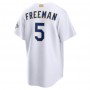 Freddie Freeman Los Angeles Dodgers Nike 2026 Gold Collection Stadium Jersey - White Freddie Freeman Los Angeles Dodgers Nike 2026 Gold Collection Stadium Jersey - White