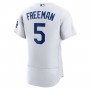 Freddie Freeman Los Angeles Dodgers Nike Authentic Player Jersey - White