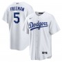 Freddie Freeman Los Angeles Dodgers Nike Replica Player Jersey - White