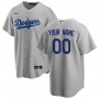 Los Angeles Dodgers Nike Alternate Replica Custom Jersey - Gray
