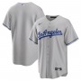 Los Angeles Dodgers Nike Road Replica Team Jersey - Gray