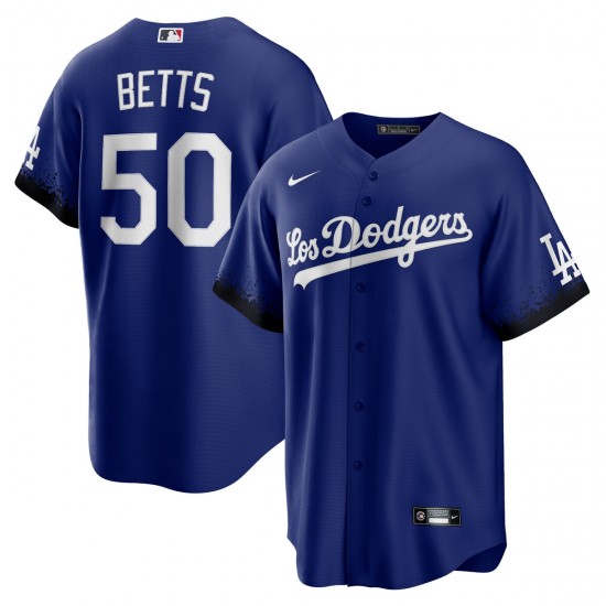 Mookie Betts Los Angeles Dodgers Nike 2021 City Connect Replica Player Jersey - Royal