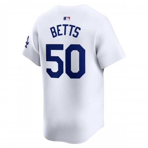 Mookie Betts Los Angeles Dodgers Nike Home Limited Player Jersey - White