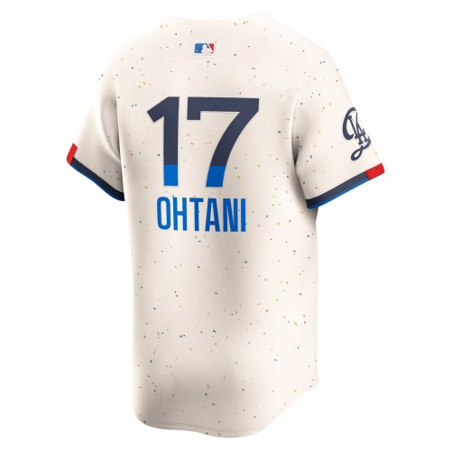 Shohei Ohtani Los Angeles Dodgers Nike 2024 City Connect Limited Player Jersey - Cream