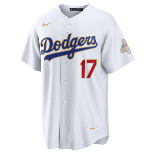 Shohei Ohtani Los Angeles Dodgers Nike 2026 Gold Collection Kanji Stadium Jersey - White