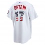 Shohei Ohtani Los Angeles Dodgers Nike USA 250 Fourth of July Home Stadium Jersey - White