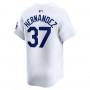 Teoscar Hernández Los Angeles Dodgers Nike Home Limited Player Jersey – White