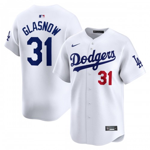 Tyler Glasnow Los Angeles Dodgers Nike Home Limited Player Jersey - White