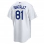 Victor González Los Angeles Dodgers Nike Home  Replica Player Jersey - White