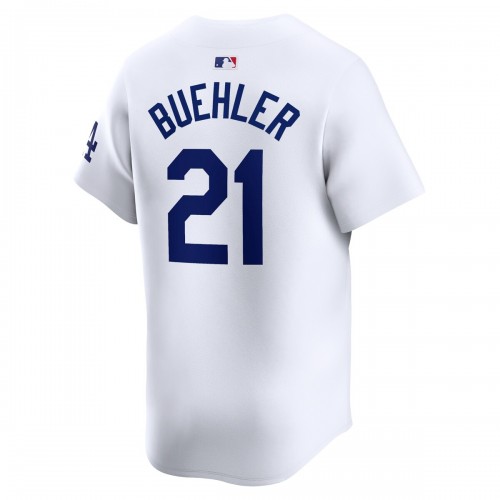 Walker Buehler Los Angeles Dodgers Nike Home Limited Player Jersey - White